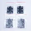 Bisagra Pequeña Negra Bisagra de Gabinete Bisagra Bisagra de Puerta de Gabinete Bisagra de Puerta de Ventana Apertura Plana Plegable Accesorios de Muebles Bisagra