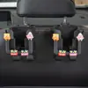 Gancho para Coche Cuatro en Uno Gancho para Asiento de Coche Portavasos Trasero Multifunción Gancho para Asiento Trasero de Coche