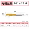 Machuelo Helicoidal de Acero de Alta Velocidad Recubierto de Titanio y Piezas de Acero para Roscado Punta Especial Roscado M2M3M4M5M6M8M10M16