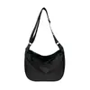 2025 Nueva Bolsa Casual para Debajo del Brazo Bolso Cruzado Casual para Viajes Cotidianos Bolso de Hombro Moda Femenina Estilo Coreano Bolso Dumpling Bolso para Teléfono Móvil