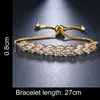 Elegante simple rama circón garra cadena estilo japonés y coreano regalo venta al por mayor directo de fábrica cajón cremallera WeChat ST-pulsera