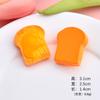 Comida de Imitación Juego Lindo Pan Tostado Accesorios de Resina Pegamento Crema DIY Calcomanía para Refrigerador Horquilla Cuerda para el Cabello Decoración