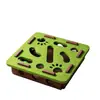 Juguete para gatos para autoentretenimiento y alivio del aburrimiento, una herramienta mágica para gatitos y mascotas, laberinto educativo, caja de fieltro con agujeros, bola con cascabel para gatos