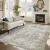 Alfombra de Terciopelo Cristalino Estilo Americano Transfronterizo Floral Fresco para Sala de Estar Sofá Mesa de Centro Manta Alfombra de Noche para Dormitorio Alfombra Antideslizante para Cocina