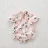 Verano 2026 Bebé Niña Hanfu Mono Estilo Chino Infantil Qipao Algodón Sin Mangas Mono Traje para Gatear