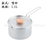 Qingfang ao ar livre multi-funcional chaleira de aço inoxidável montanhismo portátil camping pote removível punho bule de café
