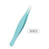 Pinzas de acero inoxidable para pintura, pinzas puntiagudas para boca, reparación de cejas, injerto, depilación de pestañas, herramientas de belleza, suministro directo de fábrica