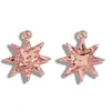Accesorios de Joyería de Aleación de Venta Caliente Transfronteriza Colgante de Estrella de Ocho Puntas Multicolor Simple Colgante de Estrella Collar Pulsera Accesorios