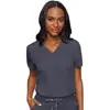 Conjunto de Uniforme de Trabalho para Médico de Manga Curta Elástico Confortável de Secagem Rápida Transfronteiriço da Amazon para Equipe Médica Masculina e Feminina