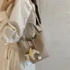 Bolsa de mão moderna estilo coreano para mulheres, nova bolsa balde de nicho de luxo leve de alta qualidade, bolsa de ombro e transversal