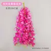 Guirnalda de glicinia artificial, guirnalda de hortensias, guirnalda de orquídeas, flores para colgar en la pared, flores de seda, enredadera de flores artificiales, flores artificiales para bodas, flores decorativas