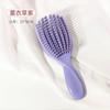 Peine para Dar Volumen al Cabello, Peine de Bobina Hueca Repelente de Mosquitos, Peine Especial para Cabello Largo y Rizado de Mujer, Peine Curvo Grande, Peine para Ondas