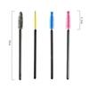 Cepillo de pestañas desechable al por mayor, paquete de 50 unidades de mini cepillos portátiles de nailon de color, peine para pestañas, venta directa de fábrica
