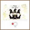 Tela de Fondo para Año Nuevo Tela de Poliéster 100D Tela de Decoración para Fiestas Festivas Personalizada Amazon Más Vendido Suministro Directo de Fábrica