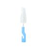 Nova Escova de Banho para Bebê de Dupla Face Transfronteiriça Silicone Remove Sujeira Cabeça Escova de Banho para Bebê Cabeça de Escova Artefato para Esfoliação de Lama de Banho