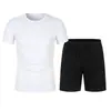 Conjunto de Baloncesto de Dos Piezas para Hombre Verano Transfronterizo 2026, Shorts Deportivos de Manga Corta, Conjunto Deportivo Versátil Casual de Moda