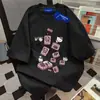 Camiseta de Manga Corta con Estampado de Letras de Hello Kitty Estilo Americano para Mujer Moda Verano 2025 Versátil Casual Holgada Cuello Redondo