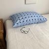 Funda de almohada de algodón puro para el hogar, pieza individual de algodón, para dormitorio de estudiante, funda individual para núcleo de almohada 48X74cm, venta al por mayor