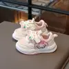 Tênis Kuromi Sanrio Confortáveis Sapatos Infantis Versátil Fashionável Respirável Casual 2025 Primavera e Outono Novo