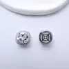 Zircônio Quadrado Conservador de Cor Contas Espaçadoras com Múltiplos Furos DIY Joias Feitas à Mão Pulseira Acessórios para Miçangas Materiais Atacado