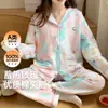 Ropa de confinamiento de Invierno Categoría A Xiyue conjunto en capas de algodón puro y algodón de aire para mujeres embarazadas postparto lactancia pijama engrosado absorbente de sudor