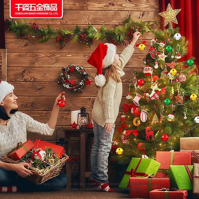 电镀彩色40mm三星铃05