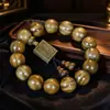 Pulseira Autêntica de Sândalo Verde Argentino com Círculo Único, Contas de Oração Budistas, Pulseira de Madeira com Vários Círculos, Diversos Estilos, Atacado do Fabricante