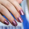 24 piezas de papel en caja Amazon especial transfronterizo brillo lentejuelas uñas postizas pequeñas redondas cuadradas para usar en las uñas