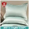 2026 Nueva Funda de Almohada de Seda Hielo Lavable Fresca Verano Cubierta para Núcleo de Almohada Paquete Doble Funda de Almohada Lavable a Máquina para una Persona