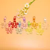Material de cuentas de flor hueca de dopamina, dijes para bolsos hechos a mano DIY, accesorios, cadenas para teléfono, accesorios para muñecas al por mayor