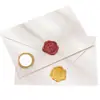 Série de Ano Novo Logotipo Personalizado Folha de Cera Personalizada Selo de Selagem com Tinta de Fogo Adesivo Selador de Envelope Etiqueta de Cera de Tinta de Fogo Fábrica Atacado