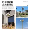 Lámpara Zhonghua Lámpara Magnolia Luz de Calle LED Luz de Poste Alto Plaza Exterior Camino Municipal Carretera 6.8m Luz de Paisaje