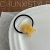 Lindo y divertido pasador de oso color caramelo, clip para flequillo de niña dulce, todo a juego, pinza lateral, banda para pelo suelto, accesorios para el cabello