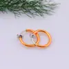 Brincos redondos estilo coreano quentes brincos falsos 13MM clipe de orelha com mola invisível sem furo joias de orelha personalizadas atacado
