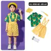 Roupas de Performance Infantil Roupas de Performance Infantil Fofas com Bolinhas Onduladas de Alcinha para Jardim de Infância Roupas de Performance para Coro de Meninos e Meninas