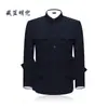Zhongshan roupas casaco masculino terno roupas de pai Zhongshan roupas para idosos roupas étnicas outono e inverno forrado com fleece acolchoado de algodão roupas masculinas