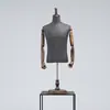 Mannequin masculino corpo inteiro manequim de exposição loja de roupas modelo de exposição de terno manequim de vitrine manequim meio corpo cabide