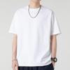 Camiseta de Tendencia Nacional Camiseta de Manga Corta para Hombre Estilo Japonés Simple Peso Pesado Camiseta Holgada Trendy Versátil Top Casual Americano