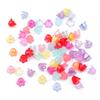 Colgante de orquídea con campana de acrílico transparente esmerilado de AliExpress, joyería artesanal, pulsera, collar, joyería.