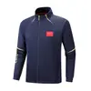 Trajes esportivos de primavera e outono da equipe chinesa para homens e mulheres, trajes de performance para competições, uniformes de treinamento e treinamento para artes marciais e taekwondo, impressão personalizada