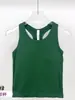 Top de Tirantes de Yoga con Copa Fija Espalda en I Sujetador con Soporte a Prueba de Impactos Ropa Interior de Fitness Ropa Deportiva de Pilates para Mujer