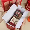 Caja de Regalo de Dulces para Bebé Dibujos Animados Linda Luna Llena Banquete de los Cien Días Caja Vacía de Décimo Cumpleaños Caja de Regalo Portátil para Acompañar