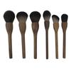 Pincel de Maquillaje Cangzhou Importado de Estados Unidos Nogal Negro Mango de Madera Pelo de Fibra de Madera de Peral Pincel para Rubor