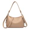 Bolso de mujer 2024, bolso para madres, bolso bandolera de hombro de gran capacidad y combinable, bolso para mujeres de mediana edad y mayores, bolso de cuero suave para mujer.