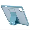 Al por mayor aplicable iPad mini6 soporte de marco suave sensación de piel acrílico translúcido con soporte para lápiz carcasa para tableta