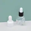 Botellas de Spray para Perfume con Forma de Calavera, Botellas Gotero para Aceites Esenciales, Botellas Dispensadoras de Loción y Agua Floral, Varias Botellas Pequeñas de Muestra para Líquidos