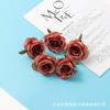 Rosas Flores Artificiales para Uso en Bodas, Decoración Realista de Alta Gama para Cajas de Regalo, Materiales para DIY, Cabezas de Flores Falsas para Arreglos Escénicos