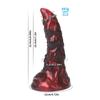 Amazon Nuevo Escorpión Color Mixto Silicona Pene Alien Simulation Dildo Productos para Adultos Tapón Anal Sexy