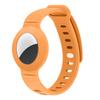 Adecuado para la correa de reloj de silicona Apple AirTag, pulsera para niños, correa de muñeca, localizador antipérdida para mascotas mayores, funda protectora