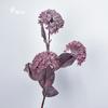 Liquidação Especial em Materiais Florais para Casamento, Flores Artificiais da Série Vermelha, Decorações de Ano Novo, Adereços Fotográficos no Atacado, Casamento